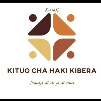 Former Kituo cha HAKI Kibera logo with the words Pamoja dhidi ya dhulma